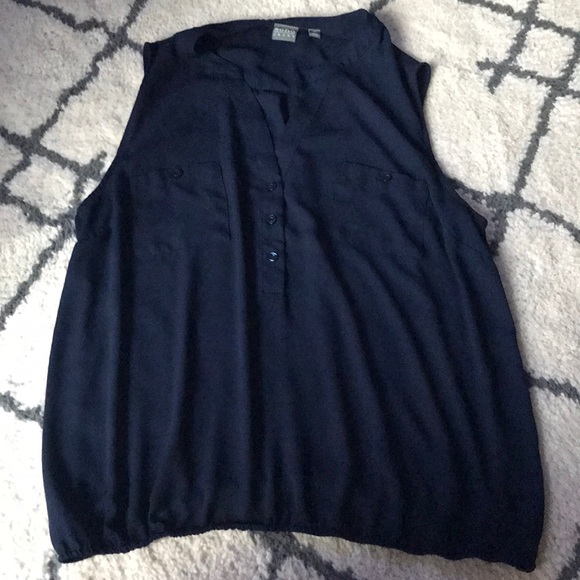 New York & Company Tops - Navy blue New York and Company xxl shirt